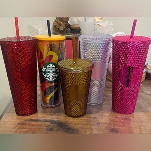 Starbucks Colorful Tumbler - Metallic Pink